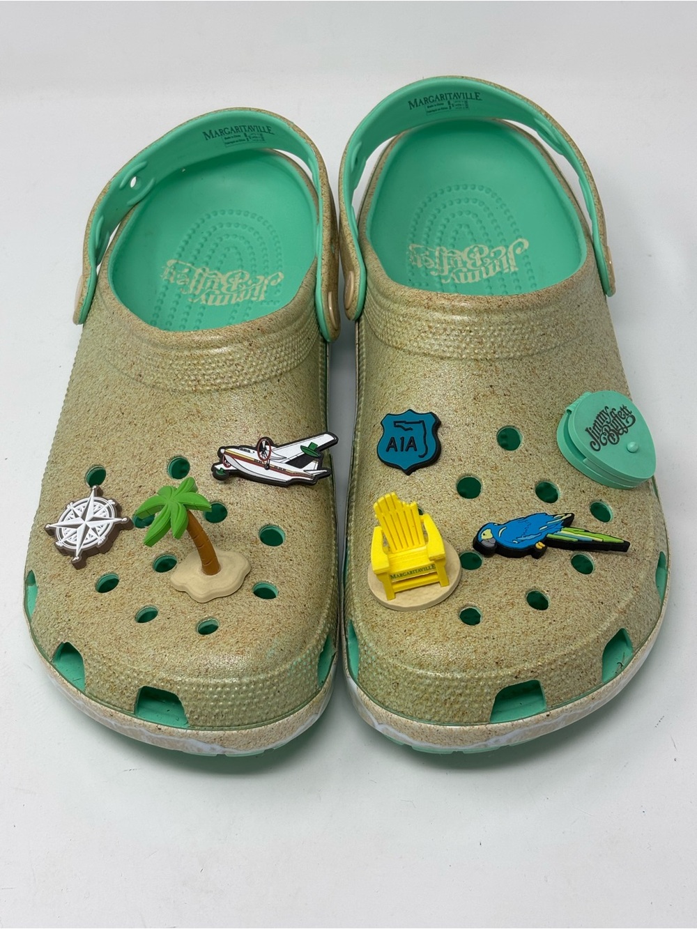 Crocs Jimmy buffet margaritaville beach slip on shoes men’s size 12